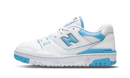 New Balance 550 UNC White Dusk Blue authentique