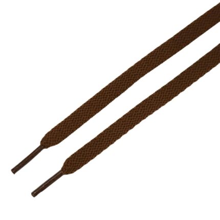 8 mm Flat Lace "Dark Brown" authentique