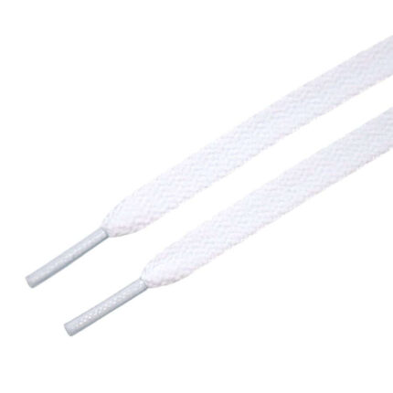 8 mm Flat Lace "White" authentique