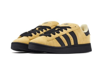 Adidas Campus 00s Almost Yellow Core Black - vue 2