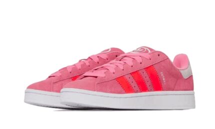 Adidas Campus 00s Bliss Pink Solar Red - vue 2