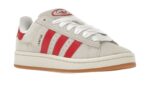 Adidas Campus 00s Crystal White Better Scarlet - vue 2