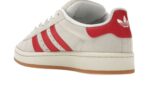 Adidas Campus 00s Crystal White Better Scarlet - vue 4
