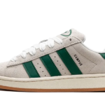 Adidas Campus 00s Crystal White Dark Green authentique