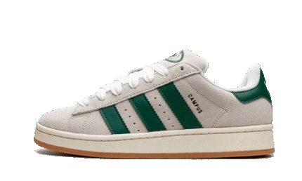 Adidas Campus 00s Crystal White Dark Green authentique
