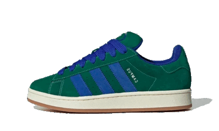 Adidas Campus 00s Dark Green Semi Lucid Blue authentique