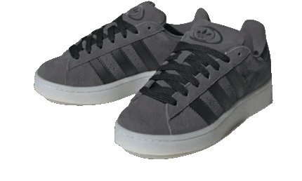 Adidas Campus 00s Grey Six Core Black (Kids) - vue 2