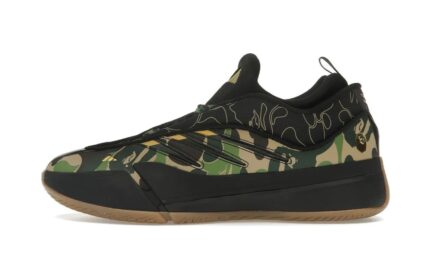 Adidas Dame 9 Bape Black Green authentique