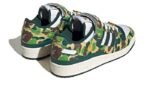 Adidas Forum 84 Low Bape 30th Anniversary Green Camo - vue 3