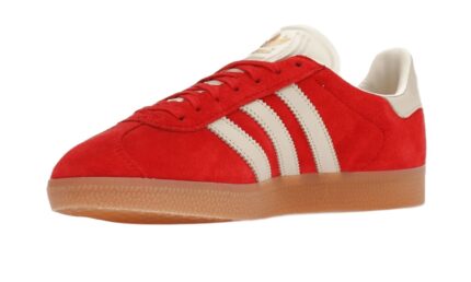 Adidas Gazelle Better Scarlet Aluminum Gum - vue 2