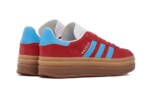 Adidas Gazelle Bold Active Pink Blue Burst - vue 3