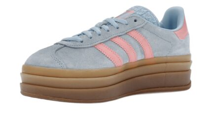 Adidas Gazelle Bold Clear Sky Semi Pink Spark - vue 2