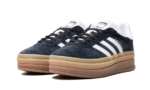 Adidas Gazelle Bold Core Black Cloud White - vue 2