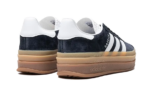 Adidas Gazelle Bold Core Black Cloud White - vue 3