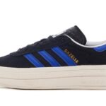 Adidas Gazelle Bold Core Black Lucid Blue authentique
