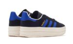 Adidas Gazelle Bold Core Black Lucid Blue - vue 4