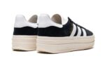 Adidas Gazelle Bold Core Black White - vue 3