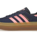 Adidas Gazelle Bold Dark Blue Pink Spark authentique