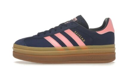 Adidas Gazelle Bold Dark Blue Pink Spark authentique