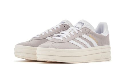 Adidas Gazelle Bold Grey White - vue 2
