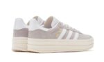 Adidas Gazelle Bold Grey White - vue 3