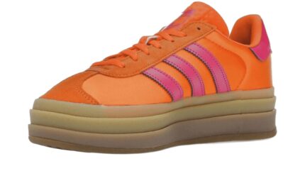 Adidas Gazelle Bold Orange Semi Lucid Fuchsia - vue 2