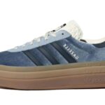 Adidas Gazelle Bold Preloved Ink Velvet authentique