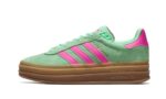 Adidas Gazelle Bold Pulse Mint Pink authentique