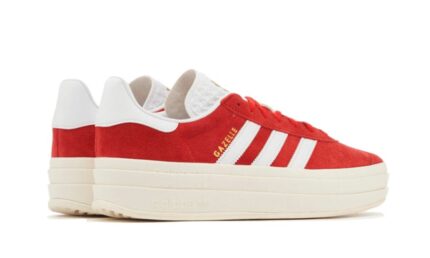 Adidas Gazelle Bold Red Cloud White - vue 2