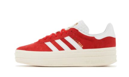 Adidas Gazelle Bold Red Cloud White authentique