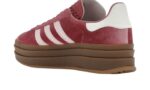 Adidas Gazelle Bold Sandy Pink Velvet - vue 3