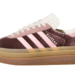 Adidas Gazelle Bold Shadow Brown Warm Clay Glow Pink authentique