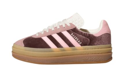 Adidas Gazelle Bold Shadow Brown Warm Clay Glow Pink authentique