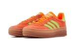 Adidas Gazelle Bold Solar Orange Solar Green - vue 2