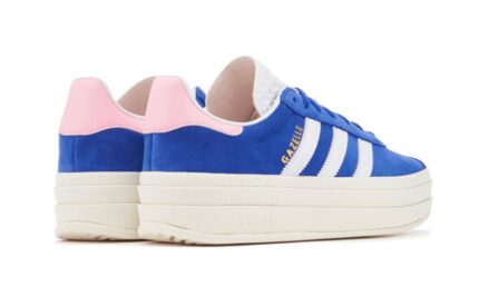 Adidas Gazelle Bold True Pink Semi Lucid Blue - vue 2