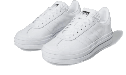 Adidas Gazelle Bold White - vue 2