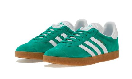 Adidas Gazelle Court Green Footwear White - vue 2
