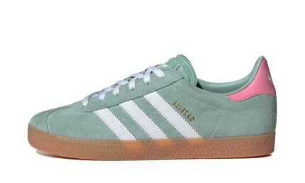 Adidas Gazelle Hazy Green Bliss Pink authentique