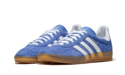 Adidas Gazelle Indoor Blue Fusion - vue 2