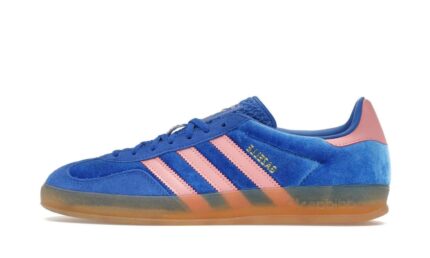 Adidas Gazelle Indoor Blue Semi Pink Spark authentique