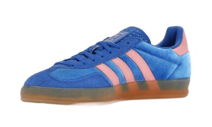 Adidas Gazelle Indoor Blue Semi Pink Spark - vue 2