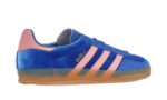 Adidas Gazelle Indoor Blue Semi Pink Spark - vue 4