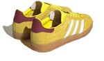 Adidas Gazelle Indoor Bright Yellow Burgundy - vue 3