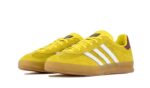 Adidas Gazelle Indoor Bright Yellow Burgundy - vue 2
