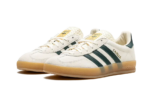 Adidas Gazelle Indoor Cream White Collegiate Green Gum - vue 2
