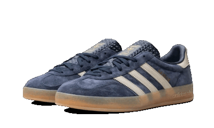 Adidas Gazelle Indoor Legend Ink Wonder Beige - vue 2