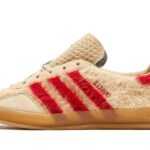 Adidas Gazelle Indoor Magic Beige Victory Red authentique