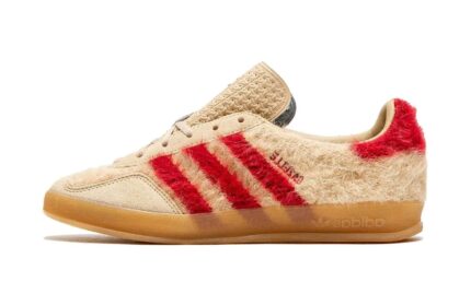 Adidas Gazelle Indoor Magic Beige Victory Red authentique
