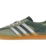Adidas Gazelle Indoor Mineral Green Silver Dawn authentique