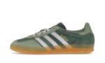 Adidas Gazelle Indoor Mineral Green Silver Dawn authentique